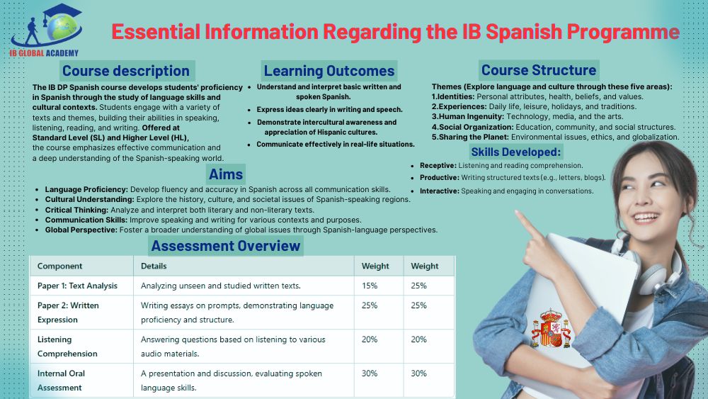 Important Information on the IB Spanish Programme